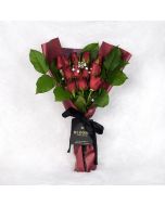 Valentine's Day Dozen Red Roses Bouquet