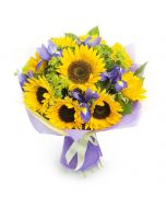 Golden Grace Sunflower Bouquet