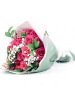 Pink Passion Rose Bouquet