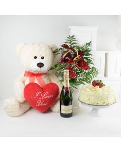 Forever In Love Flowers & Champagne Gift