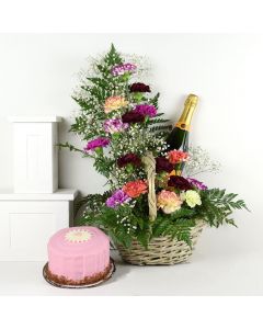 Moments of Joy Flowers & Champagne Gift