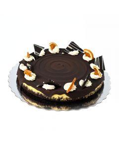 Large Chocolate Grand Marnier Cheesecake