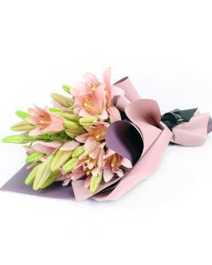 Berry Crush Lily Bouquet