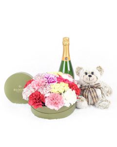 For The Love of My Life Flowers & Champagne Gift