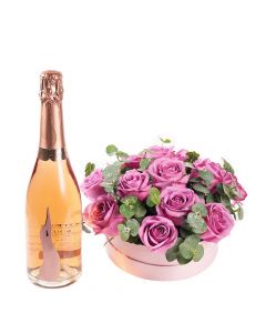 Luxe Passion Flowers & Champagne Gift